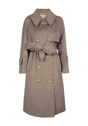 DONDUP double-breasted coat - Neutrals