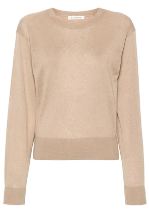 By Malene Birger Mantea crew-neck jumper - Neutrals