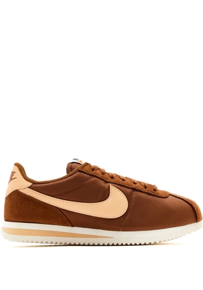 Nike Cortez logo-patch sneakers - Brown