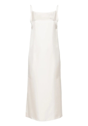 LouLou de Saison Sulum silk maxi dress - Neutrals