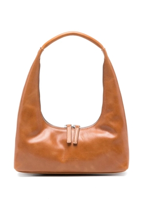 Marge Sherwood zip leather shoulder bag - Brown