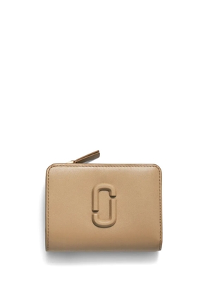 Marc Jacobs The Covered J Marc Mini compact wallet - Neutrals
