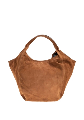 SAMSOE SAMSOE Sacima suede shoulder bag - Brown