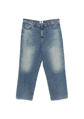 Haikure logo-patch jeans - Blue