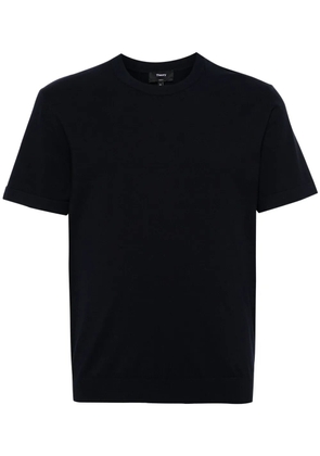 Theory crew-neck jersey T-shirt - Blue
