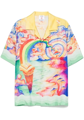 Casablanca Natures Teacher shirt - Yellow