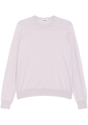 Jil Sander superfine sweater - Purple