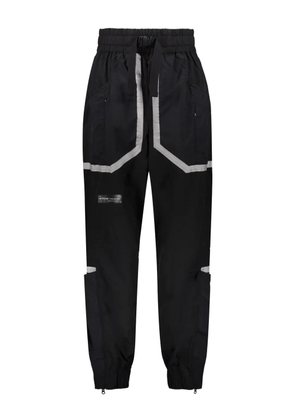 ISO.POETISM contrasting-trim track pants - Black
