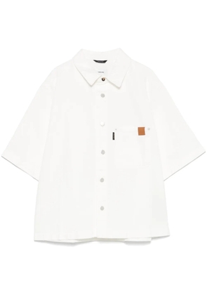 Haikure twill shirt - White