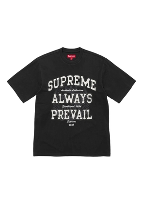Supreme always prevail short-sleeve T-shirt - Black