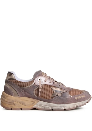 Golden Goose Dad-Star suede mesh sneakers - Purple