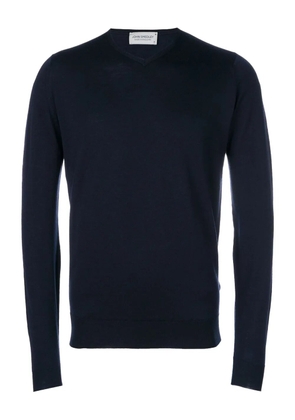 John Smedley Shipton V-neck sweater - Blue