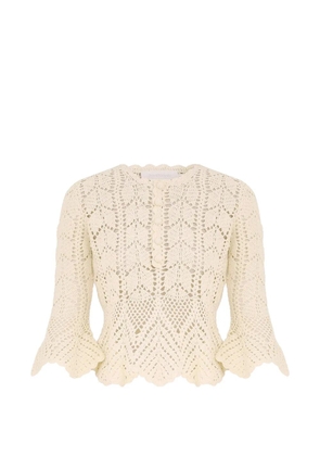 ZIMMERMANN Awaken crochet top - Neutrals