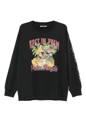 Palm Angels printed T-shirt - Black