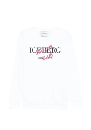 Iceberg graphic print sweatshirt - White