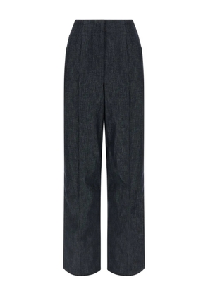 FENDI logo-patch jeans - Blue