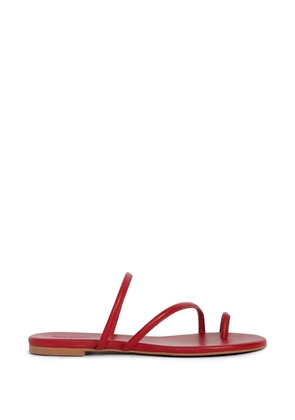 Reformation Ludo open-toe strappy sandals - Red