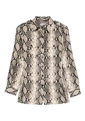 Duran Lantink button-down shirt - Black