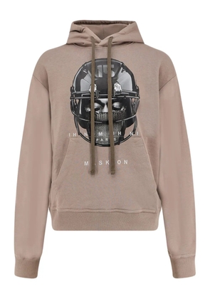 Ih Nom Uh Nit graphic-print hoodie - Neutrals