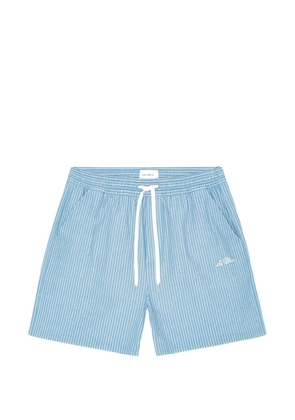 Les Deux Stan Seersucker swim shorts - Blue