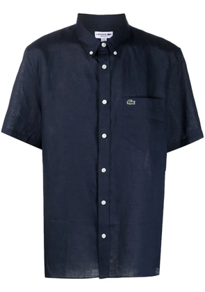Lacoste embroidered logo short-sleeve shirt - Blue