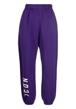 DSQUARED2 Icon logo-print track pants - Purple