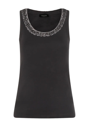 Fabiana Filippi sequin-collar tank top - Grey
