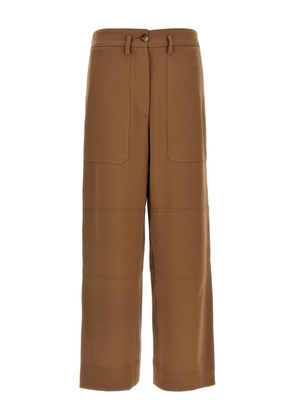 Alberto Biani Work straight trousers - Brown