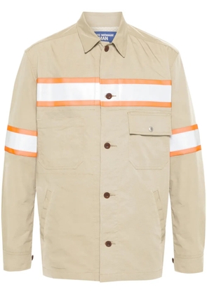 Junya Watanabe MAN reflective-detail jacket - Neutrals