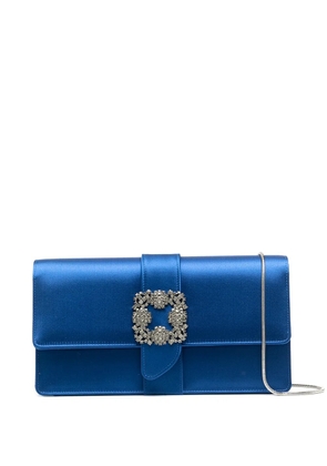 Manolo Blahnik Capri clutch bag - Blue