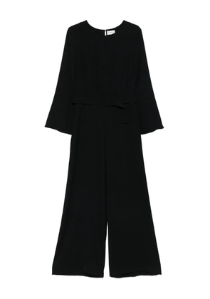 P.A.R.O.S.H. belted wide-leg jumpsuit - Black