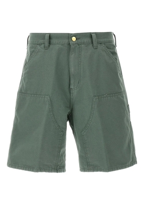 Carhartt WIP double knee canvas shorts - Green