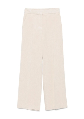 Via Masini 80 side-pockets ribbed trousers - Neutrals