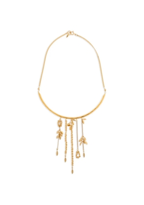 ISABEL MARANT Dore leaf-charm necklace - Gold