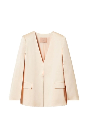 TWINSET satin jacket - Neutrals