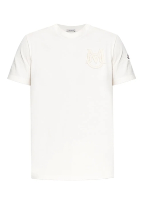 Moncler logo-patch T-shirt - White