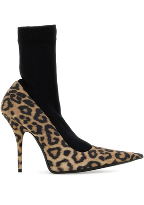 Balenciaga 110mm Avenue Sock pumps - Brown