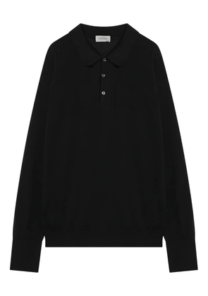 John Smedley Finchley polo shirt - Black