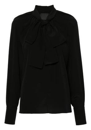 Givenchy 4G silk crepe blouse - Black
