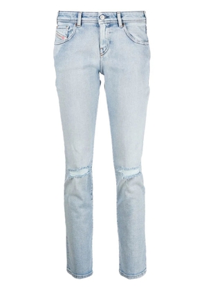Diesel low-rise slim-cut jeans - Blue