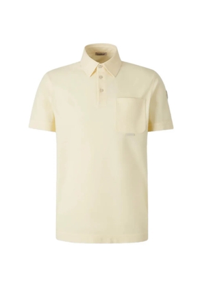 Moncler chest pocket polo shirt - Neutrals