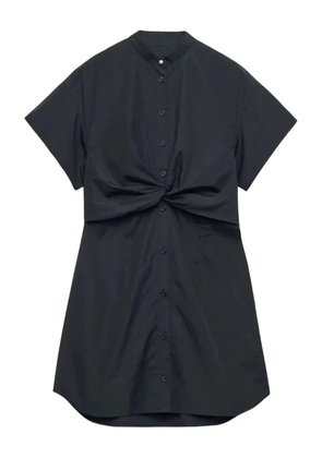 rag & bone Gretchen twist-front shirt dress - Black