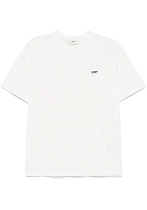 Autry logo-embroidered T-shirt - White