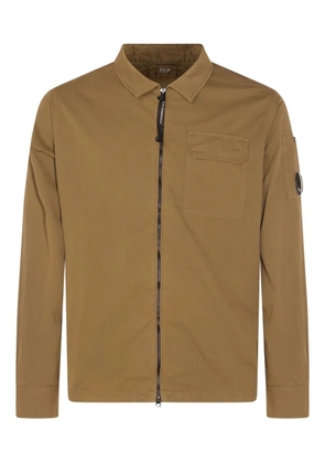 C.P. Company zip-fastening pocket shirt - Brown