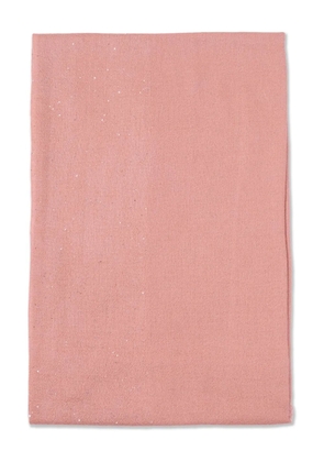 Faliero Sarti Kundy fringed scarf - Pink