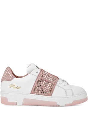 Philipp Plein studded leather sneakers - Pink