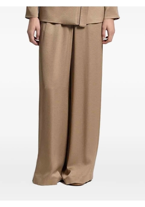 Peserico elasticated-waistband trousers - Gold