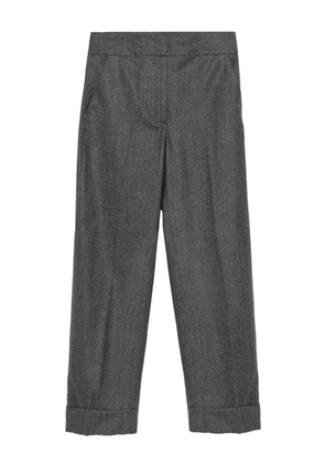 Peserico pressed-crease trousers - Grey