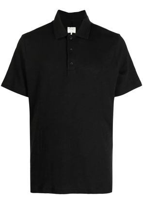 rag & bone Classic Flame cotton polo shirt - Black