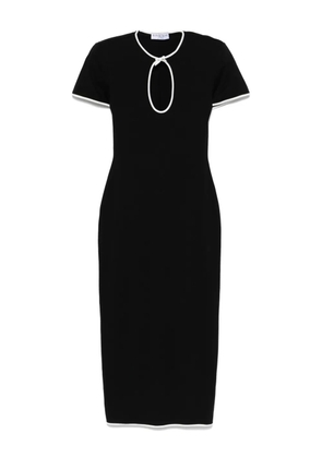 Rowen Rose cut-out maxi dress - Black